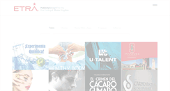 Desktop Screenshot of etrapublicidad.com